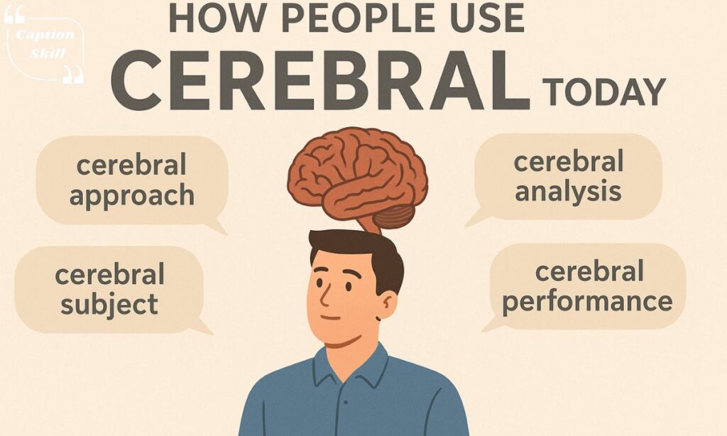 How People Use “Cerebral” Today